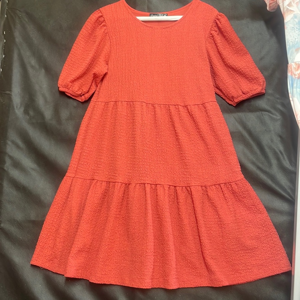 Crystal Doll orange baby doll  Dress size ! small